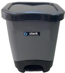  Szemetes pedálos Casandra szögletes 28L - vectraline