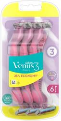 Gillette Borotva GILLETTE Venus Simply3 Plus pink 6 darab - vectraline