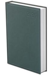 TopTimer Határidőnapló TOPTIMER Traditional T020 B/5 napi fehér lapos zöld 2026 (T020T-006) - vectraline