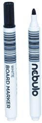 Nebulo Táblamarker NEBULO kerek fekete (WBM/TM-WB568-BLACK) - vectraline