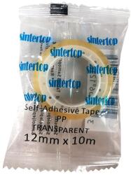 SINTERTOP Ragasztószalag SINTERTOP 22182 12mmx10m átlátszó darabonként csomagolva (11014) - vectraline