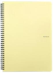 PASTELINi Spirálfüzet vonalas PASTELINI A/4 60 lapos sárga (8-069) - vectraline