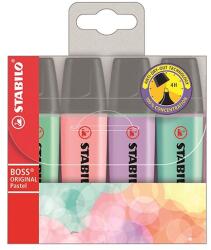 STABILO Szövegkiemelő készlet STABILO Boss pasztell 4 darabos (70/4-2)