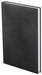 TopTimer Határidőnapló TOPTIMER Traditional T012 B/6 heti fehér lapos fekete 2026 (T012T-003) - vectraline