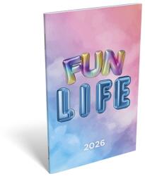 Lizzy Card Zsebnaptár LIZZY CARD A/6 heti papírborítós Flow 2026 (21713) - vectraline