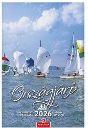 CSG Falinaptár CSG 210x320mm álló Országjáró 2026 (FN U03) - vectraline