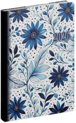 Realsystem Zsebnaptár REALSYSTEM Fiestina B/6 álló fehér lapos Virágminta 2026 (5411-67) - vectraline