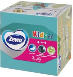 Zewa Papírzsebkendő ZEWA Kids 3 rétegű 60 darabos dobozos (6287/10769) - vectraline