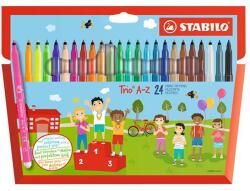 STABILO Filctoll STABILO Trio A-Z 24 darabos (378/1-24-01)