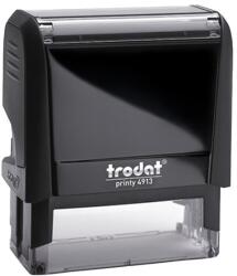 TRODAT Bélyegző TRODAT Printy 4.0 4913 eco-fekete ház kék párna (4913F/K) - vectraline