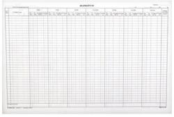  Nyomtatvány jelenléti ív 7 napos A/3 - vectraline