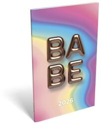 Lizzy Card Zsebnaptár LIZZY CARD A/6 heti papírborítós Babe 2026 (21700) - vectraline