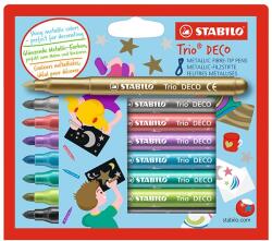 STABILO Filctoll STABILO Trio Deco 8 darabos (377/8) - vectraline