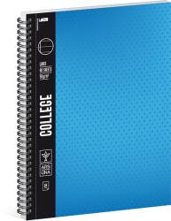 Ars Una Spirálfüzet vonalas ARS UNA College A/4 80 lapos kék (95135632)