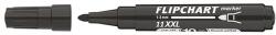 ICO Flipchart marker ICO Artip 11 XXL kerek fekete 1-3mm (9580069000) - vectraline