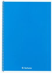 Fortuna Spirálfüzet vonalas FORTUNA Monocolor A/5 70 lapos sötétkék (01.02109) - vectraline