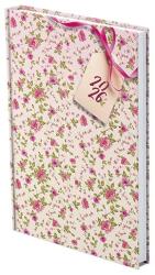 TopTimer Határidőnapló TOPTIMER Joy J015 A/5 heti fehér lapos Masni metál 2026 (T015J-219) - vectraline