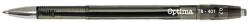 Optima Golyóstoll OPTIMA nyomógombos TB 401 0, 7 mm fekete (10992) - vectraline