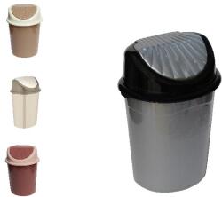 Bursev Szemetes billenő fedeles OYSTER kerek 13L - vectraline