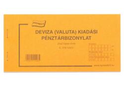  Nyomtatvány deviza kiadási bizonylat 25x2 (22669) - vectraline