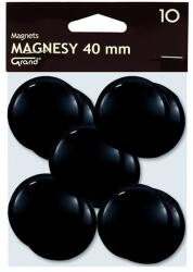 GRAND Táblamágnes GRAND 40 mm fekete 10 darabos (130-1700) - vectraline