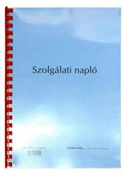  Nyomtatvány szolgálati napló/őrnapló A/4 (22934) - vectraline