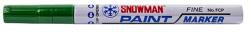 SNOWMAN Lakkmarker SNOWMAN/DEC FCP-12 3mm Fine zöld (FCP-12 ZÖLD)