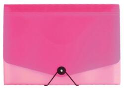 OPALINE Harmónika mappa OPALINE A/4 13 részes gumis pink (2-377) - vectraline