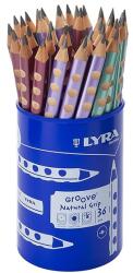 LYRA Grafitceruza LYRA Groove jumbo metál B 36 darabos (1873363)