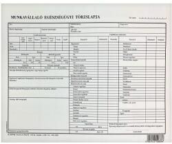  Nyomtatvány munkavállaló egészségügyi törzslapja - vectraline