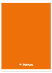 Fortuna Füzet vonalas FORTUNA Monocolor A/5 32 lapos 21-32 narancssárga (01.02082) - vectraline
