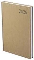 TopTimer Határidőnapló TOPTIMER Traditional T015 A/5 heti fehér lapos bézs 2026 (T015T-007) - vectraline