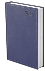 TopTimer Határidőnapló TOPTIMER Traditional T020 B/5 napi fehér lapos kék 2026 (T020T-004) - vectraline