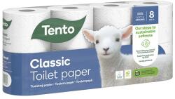 Tento Toalettpapír TENTO Classic fehér 8 tekercses 3 rétegű (229383) - vectraline