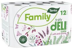 Tento Toalettpapír TENTO Deli fehér 12 tekercses 3 rétegű (231768) - vectraline