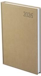 TopTimer Határidőnapló TOPTIMER Traditional T010 A/4 heti fehér lapos bézs 2026 (T010T-007) - vectraline