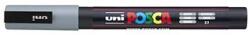 uni Filctoll UNI Posca PC-3M szürke (2UPC3MSZ)