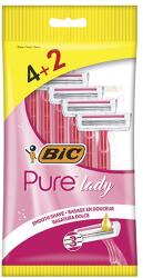 BIC Borotva BIC Pure3 pink női eldobható 3 pengés 4+2 darab/bliszter (9230471) - vectraline