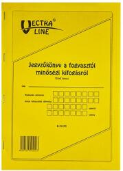 VECTRALINE Nyomtatvány jegyzőkönyv a fogyasztói minőségi kifogásról VECTRALINE A/4 álló 25x3 lapos (B13-233/UJ) - vectraline