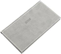 Realsystem Zsebnaptár REALSYSTEM Bolero fekvő sárga lapos szürke 2027 (5712-43) - vectraline