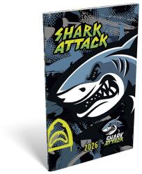 Lizzy Card Zsebnaptár LIZZY CARD A/6 heti papírborítós Shark attack 2026 (21711) - vectraline