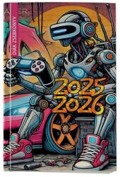Realsystem Diák zsebkönyv REALSYSTEM papírborító 125x205mm graffiti 2026-2027 (5313-60) - vectraline