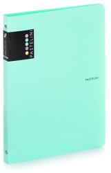 PASTELINi Gyűrűskönyv PASTELINI A/4 4 gyűrű PP 20 mm zöld (2-276) - vectraline
