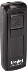 TRODAT Bélyegző TRODAT Pocket Printy 9512 zseb fekete ház fekete párna (9512F/F) - vectraline