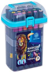 Astra Filctoll ASTRA PEN háromszögletű kétvégű 24 színű (207023013)