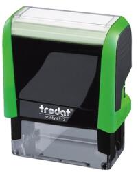 TRODAT Bélyegző TRODAT Printy 4.0 4912 almazöld ház fekete párna (4912Z/F) - vectraline