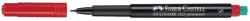 Faber-Castell Alkoholos marker FABER-CASTELL Multimark 1523 S 0, 4 mm piros (152321)