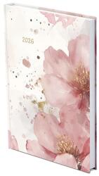 TopTimer Határidőnapló TOPTIMER Joy J011 B/5 heti fehér lapos Metalizált Szellőrózsa 2026 (T011J-301) - vectraline