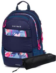 KARTON P+P Hátizsák OXY Sport Flowers kék (8-39725E)