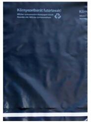  Futártasak biztonsági ragasztócsíkkal környezetbarát 17, 5x25cm 50 mikron 100 darabos (ÖKOFT214005) - vectraline